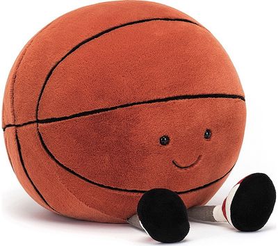 Pliušinis žaislas krepšinio kamuolys AMUSEABLE Sports