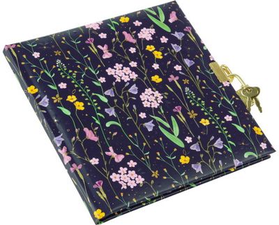 Dienoraštis GB MEADOW MIRACLES su spynele, 17x17 cm, 96 psl., Blue