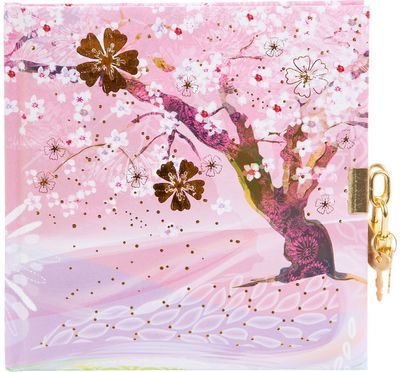 Dienoraštis GB DELICATELY su spynele, 17x17 cm, 96 psl.