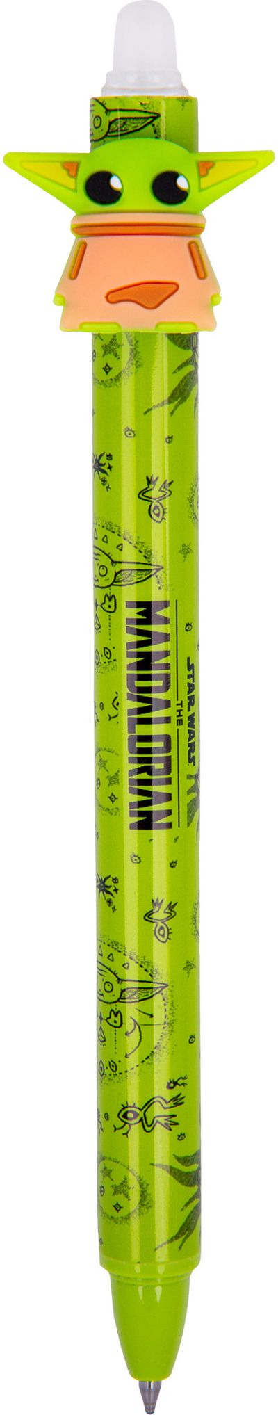 Ištrinamas rašiklis Disney MANDALORIAN, 0,5 mm, įv.rūšių