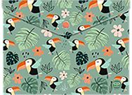Aplankas (vokas) CP su spaustuku, A4, Toucans