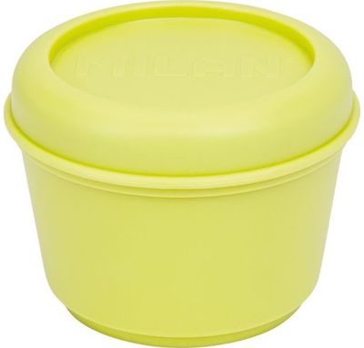 Priešpiečių indelis MILAN ROUND YELLOW, 250 ml