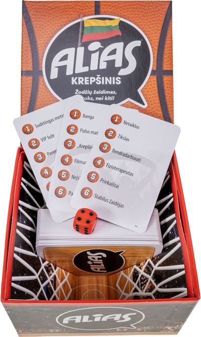 Stalo žaidimas ALIAS krepšinis