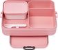Priešpiečių dėžutė MEPAL BENTO LARGE NORDIC PINK