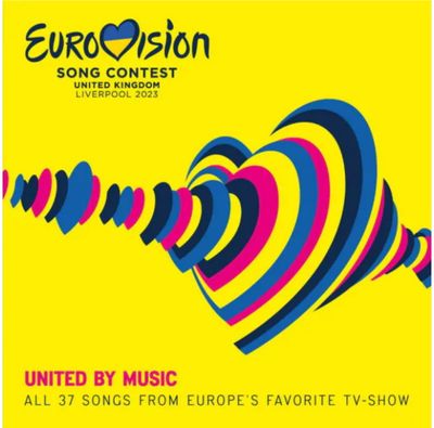 Vinilinė plokštėlė Eurovision Song Contest Liverpool 2023 (Limited Edition) (Bla ck Vinyl) 3LP