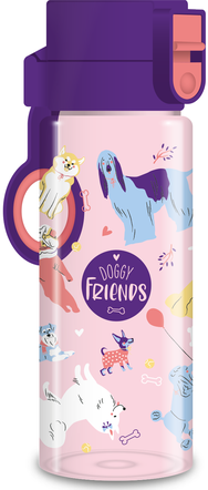 Plastikinė gertuvė DOGGY FRIENDS, 475 ml