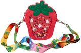 Monetų piniginė-rankinė STRAWBERRY, silikoninė