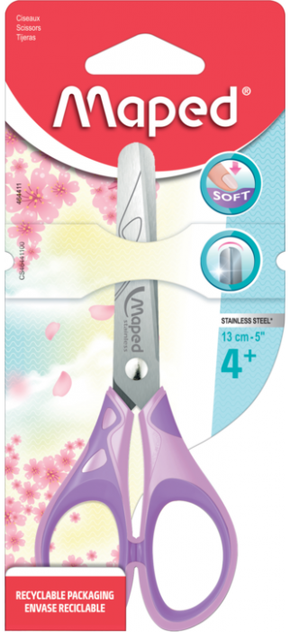 Žirklės MAPED Essentials Pastel Soft, 13 cm (bl)
