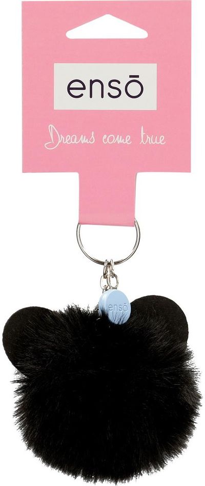 Raktų pakabukas POMPON BLACK