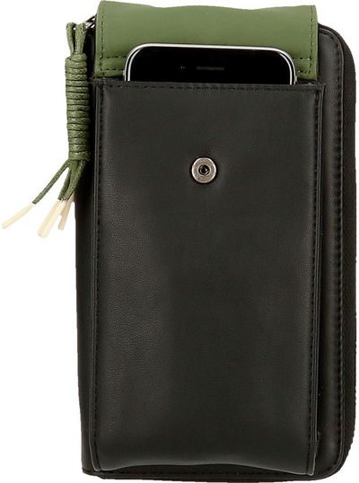 Dėklas telefonui-piniginė su dirželiu Pepe Jeans BEA, Black