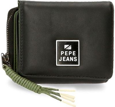 Piniginė Pepe Jeans BEA, 10 cm, Black