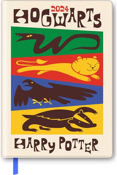 Darbo knyga HARRY POTTER 23/24 POCKET savaitė atvarte, 17 mėnesių (23 rugp.-24 g ruod.)