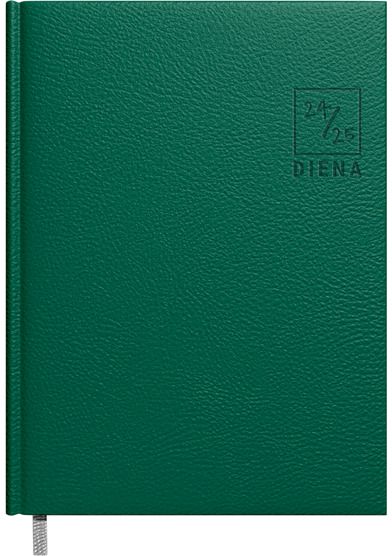 Mokslo knyga 2024/2025 14X19 cm DIENA tamsiai žalia