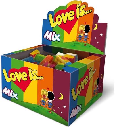 Kramtomoji guma LOVE IS (MIX), 4,2g