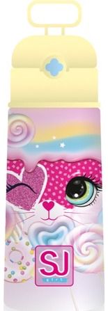 Nerūdijančio plieno gertuvė SJ ANIMAL, įv.rūšys, 460 ml