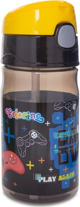 Plastikinė gertuvė COLORINO GAME, 300 ml