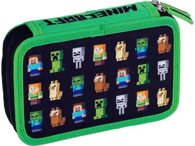 Forminis penalas Minecraft BLACK-GREEN, 2 užtr.