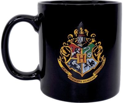 Spalvą keičiantis keramikinis puodelis HARRY POTTER SLYTHERIN UNIFOM, 400 ml