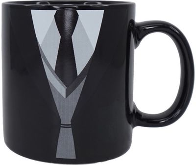 Spalvą keičiantis keramikinis puodelis HARRY POTTER SLYTHERIN UNIFOM, 400 ml