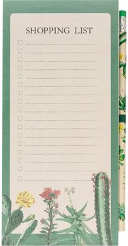 Magnetinis bloknotas KOKONOTE CACTI su pieštuku