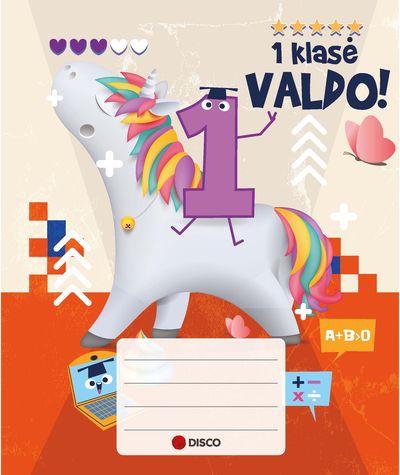 Sąsiuvinis DISCO, 1 kl., 12 l., linijomis