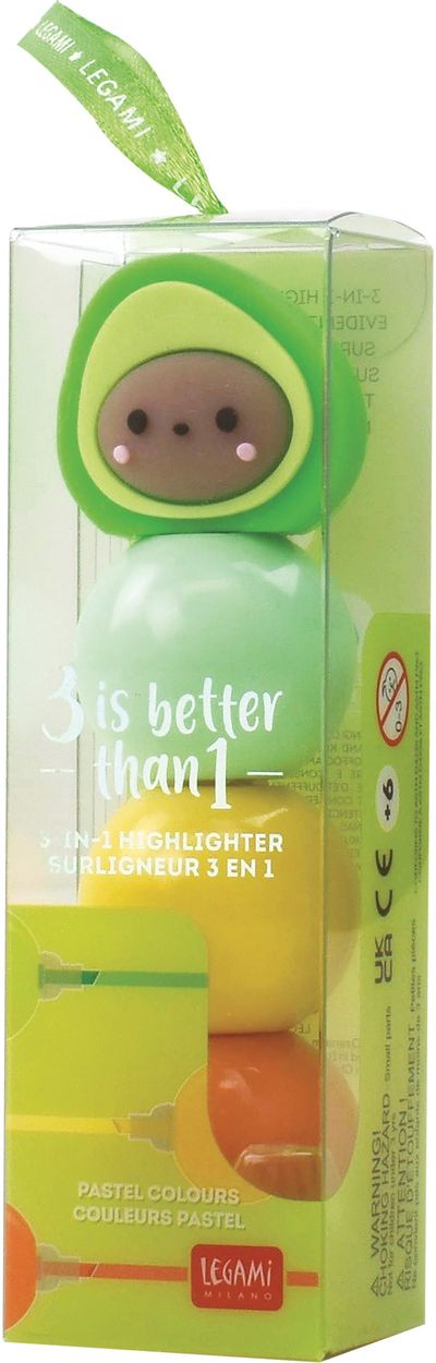 3-IN-1 HIGHLIGHTER - AVOCADO