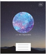 Sąsiuvinis INT GALAXY, A5, 70 g, 96 l., linijomis