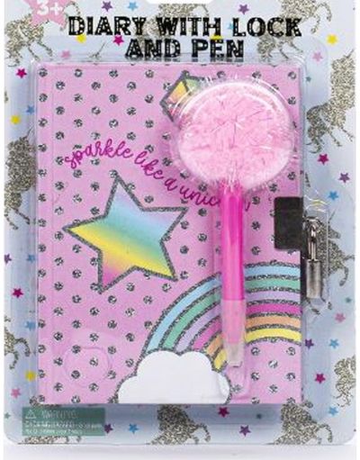 Dienoraštis TCD SPARKLE su tušinuku, 100 g, 80 l.