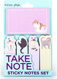 Lipnių lapelių rinkinys POSH+POP WBW CATS