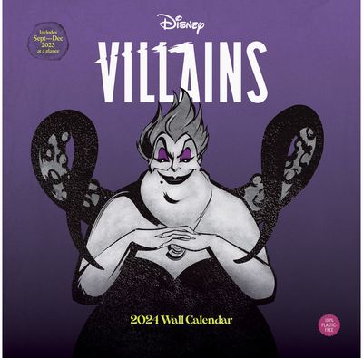 Sieninis kalendorius 2024 Disney Villains