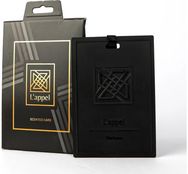 Kvepianti silikoninė kortelė LAPPEL DELUX, juoda