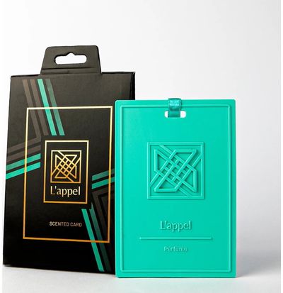 Kvepianti silikoninė kortelė LAPPEL FRESH TOUCH, turkis