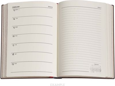 Darbo knyga PAPERBLANKS 2024 Poetry in Bloom Midi VSO