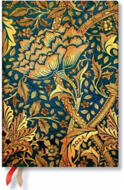 Darbo knyga PAPERBLANKS 2024 Morris Windrush Midi HOR