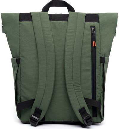 Kuprinė Lefrik ROLL Vandra, 43/56 cm, RPET, Pine Ripstop