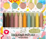 Šokoladinių figūrų rinkinys ŠOKOLADINIAI PIEŠTUKAI, 125 g