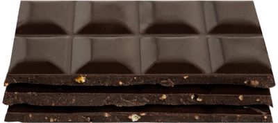 Juodasis šokoladas (75 %) su apelsinais ir jūros druska SLAPTA MEILĖ, 70 g