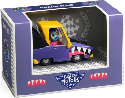 Mašinėlė DJECO CRAZY MOTORS Shark N’Go