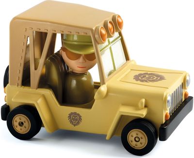 Mašinėlė DJECO CRAZY MOTORS Lion Safari