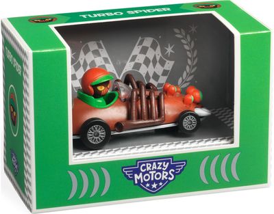 Mašinėlė DJECO CRAZY MOTORS Turbo Spider