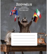 Mokyklinis žodynėlis OD, 3-jų dalių, 75 g, 32 l.