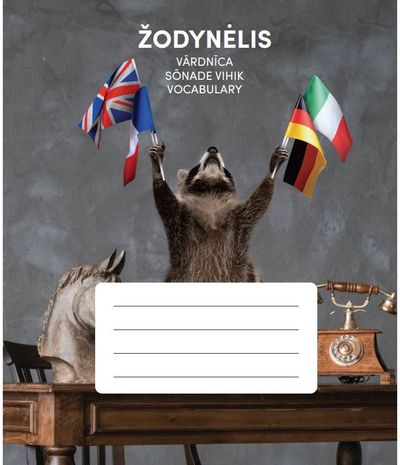 Mokyklinis žodynėlis OD, 3-jų dalių, 75 g, 32 l.