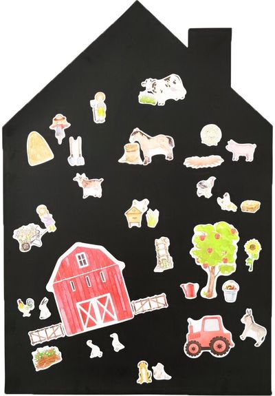 Priklijuojama magnetinė lenta prie sienos YES FOR SKILLS Naira, 55x80cm