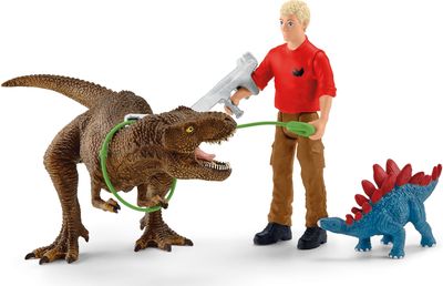SCHLEICH DINOSAURS Tiranozauro rekso antpuolis