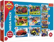 TREFL FIREMAN SAM 10 dėlionių rinkinys Gaisrininkas Samas