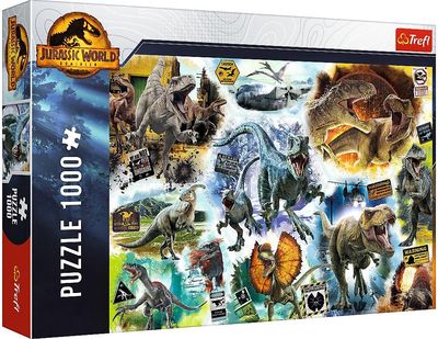 TREFL JURASSIC PARK Dėlionė „Juros periodo parkas“, 1000 det.