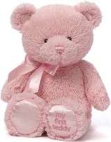 GUND Mano pirmasis pliušinis meškutis, rožinis, 38 cm