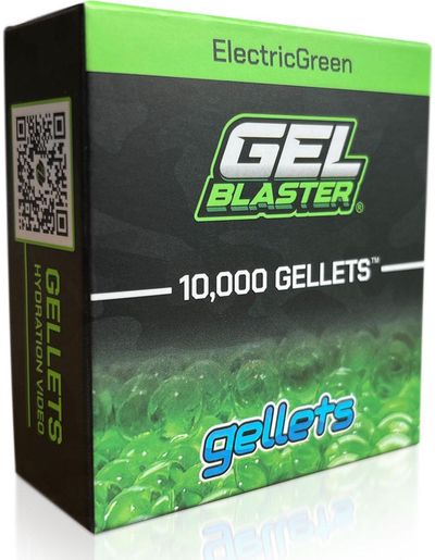 GEL BLASTER Gelio rutuliukai, žali, 10 000 vnt.