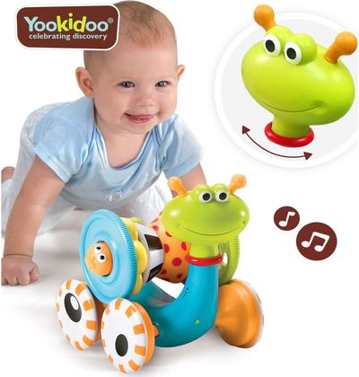 YOOKIDOO Muzikinė sraigė su ratukais