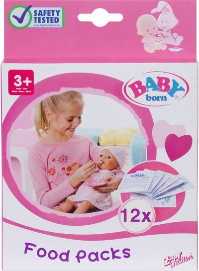 BABY BORN maistas, 12 vnt.